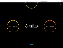 Tablet Screenshot of milesprinting.com